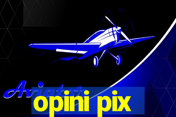 opini pix